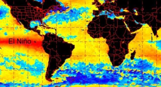 Reduced Rainfall Until Sept. Due to El Niño